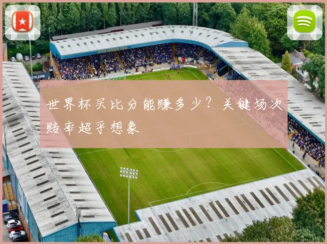 世界杯买比分能赚多少?关键场次赔率超乎想象