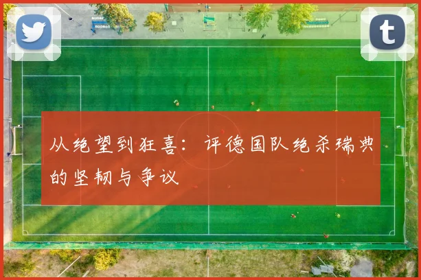 从绝望到狂喜:评德国队绝杀瑞典的坚韧与争议