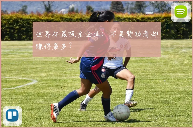 世界杯最吸金企业:不是赞助商却赚得最多?
